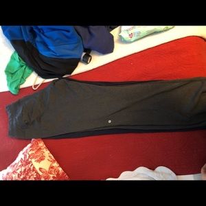Gray Lululemon pants XL good condition